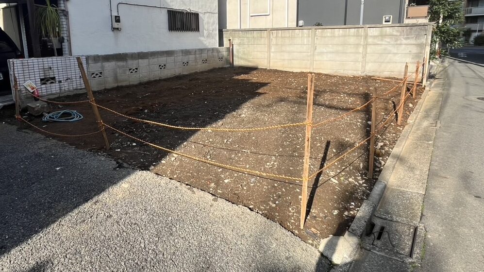 目黒区下目黒の解体工事の画像