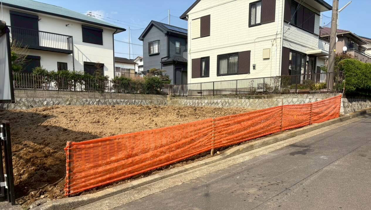 平塚市ふじみ野の解体工事の画像