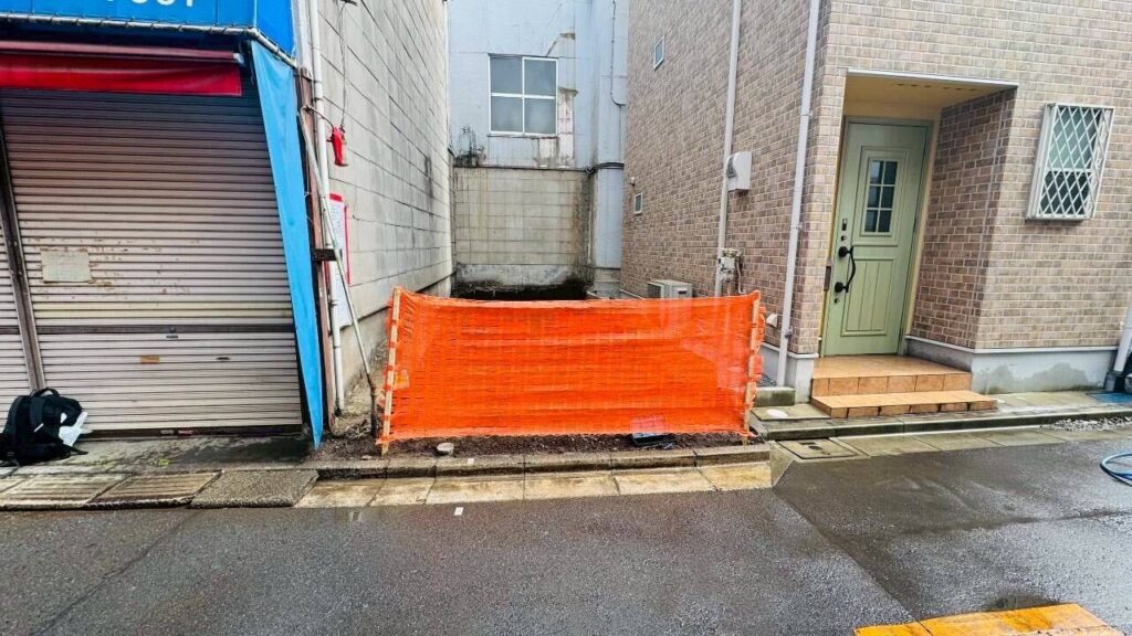北区滝野川の解体工事