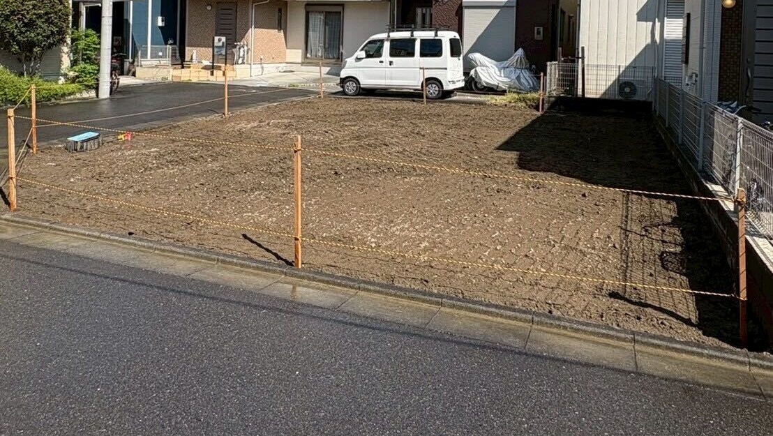 足立区江北の解体工事の画像