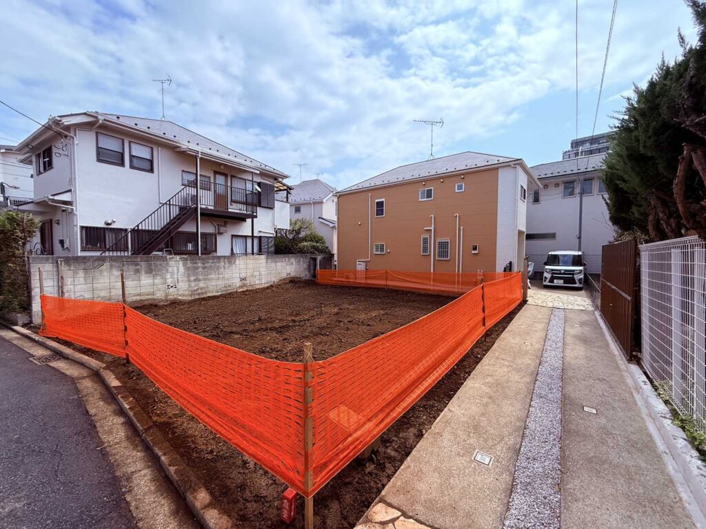 横浜市港北区篠原東の解体工事