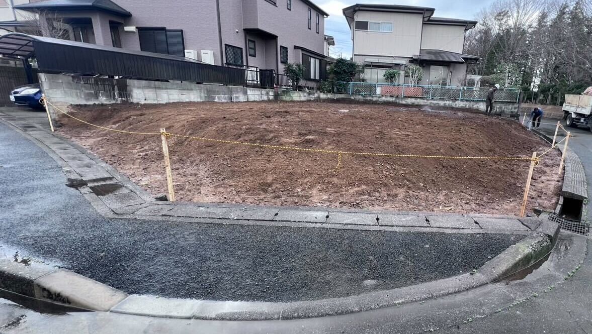 船橋市小室町の解体工事の画像