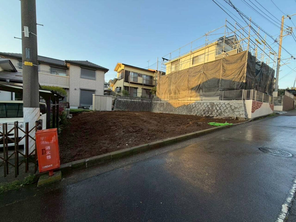 平塚市ふじみ野の解体工事