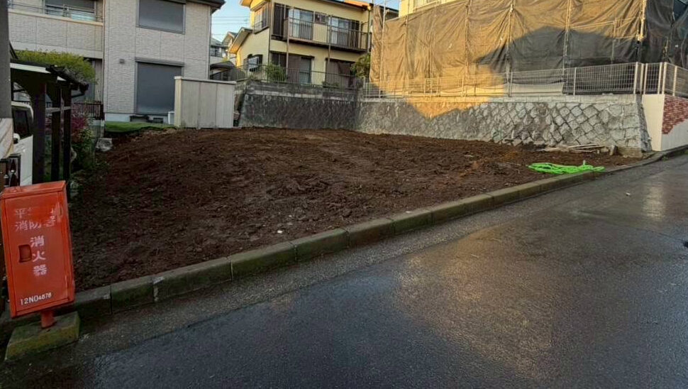平塚市ふじみ野の解体工事の画像