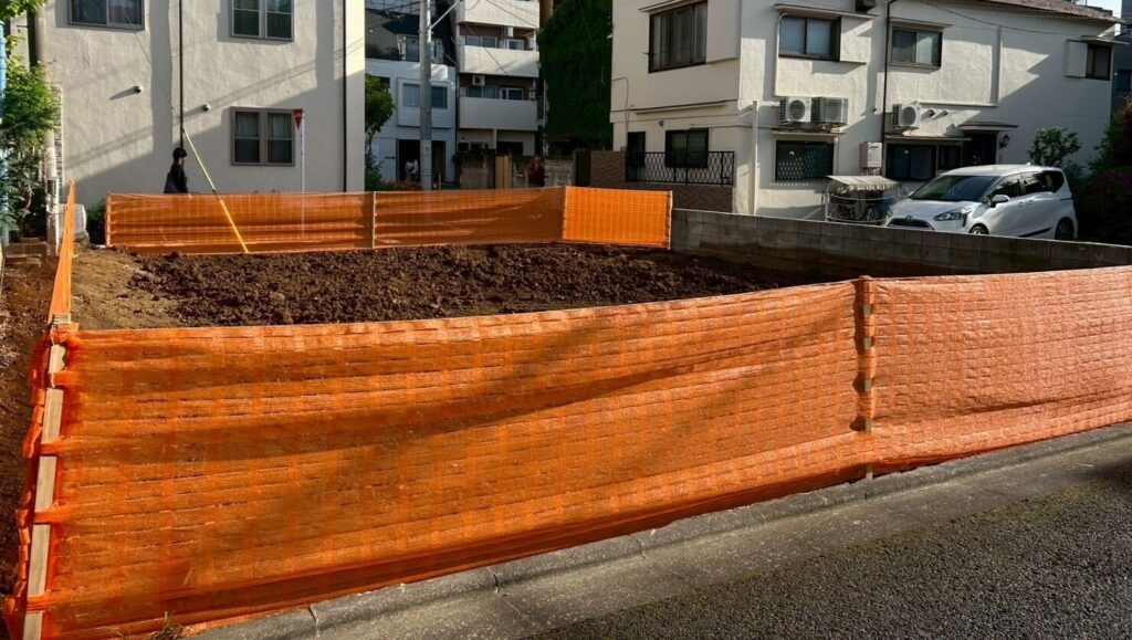 文京区千駄木の解体工事