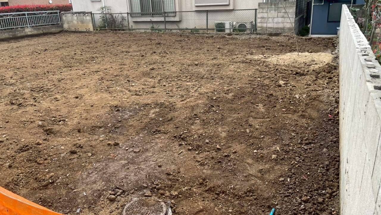 世田谷区中町の解体工事の画像