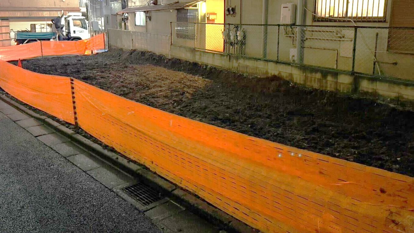 渋谷区本町の解体工事の画像