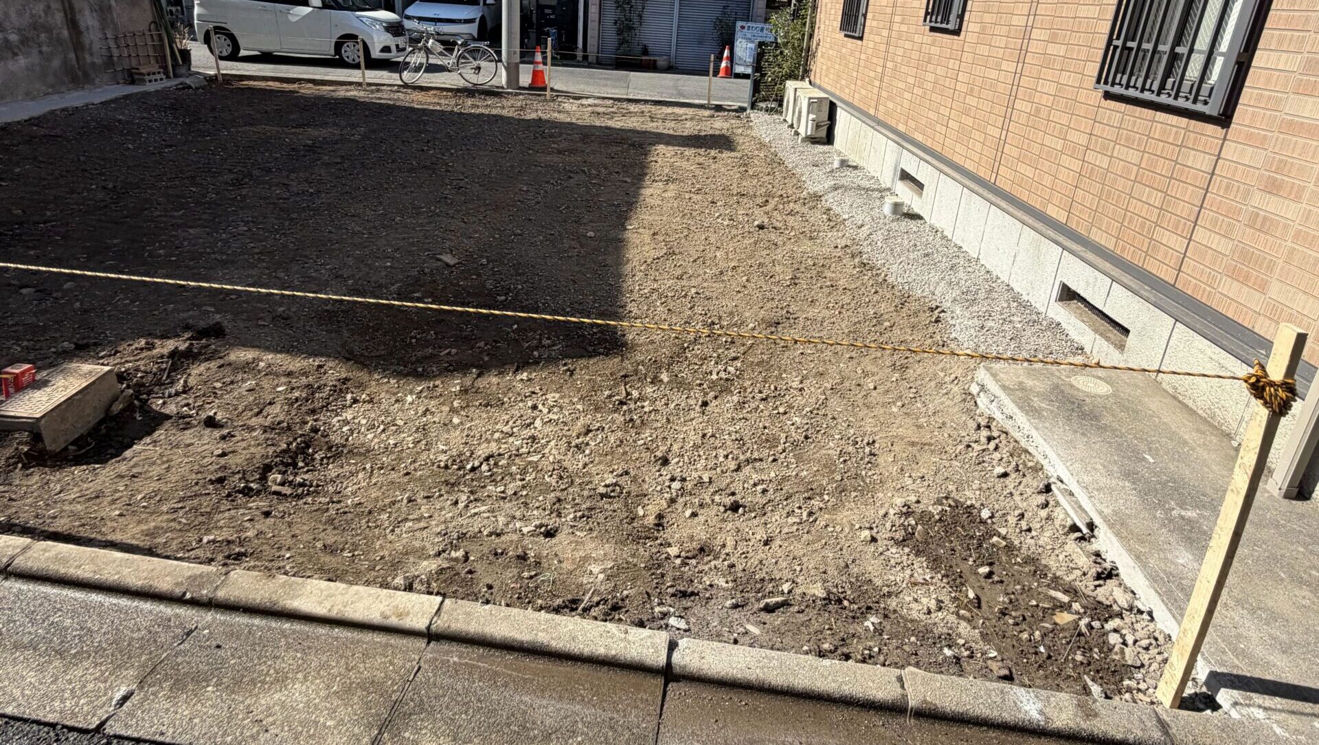 足立区西新井本町の解体工事の画像