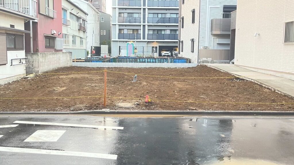 川崎市中原区上丸子八幡町の解体工事