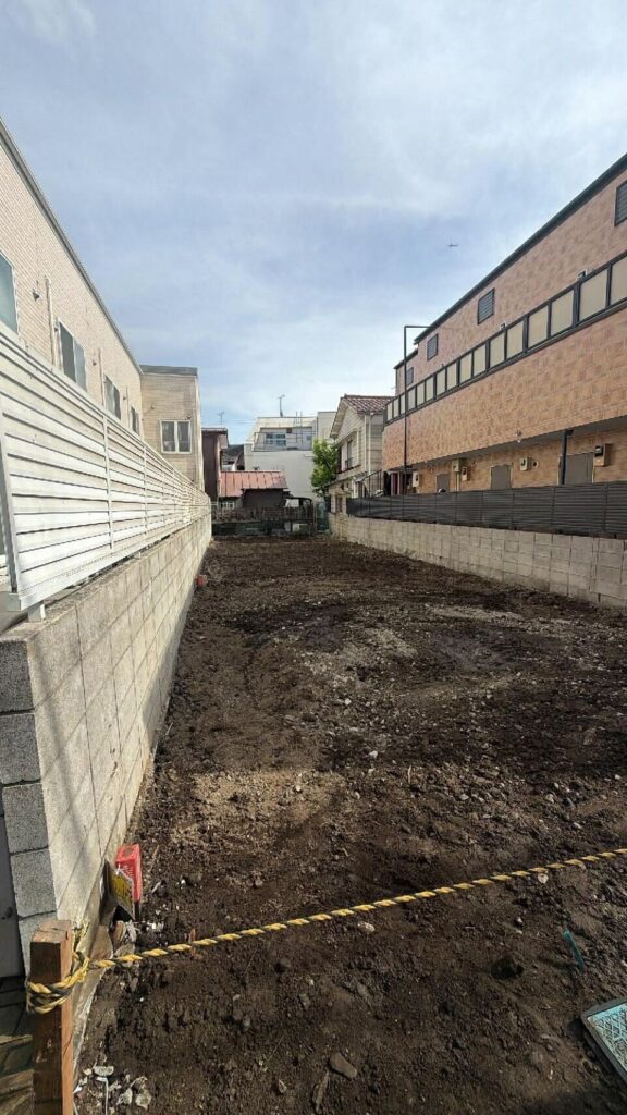 新宿区中井の解体工事