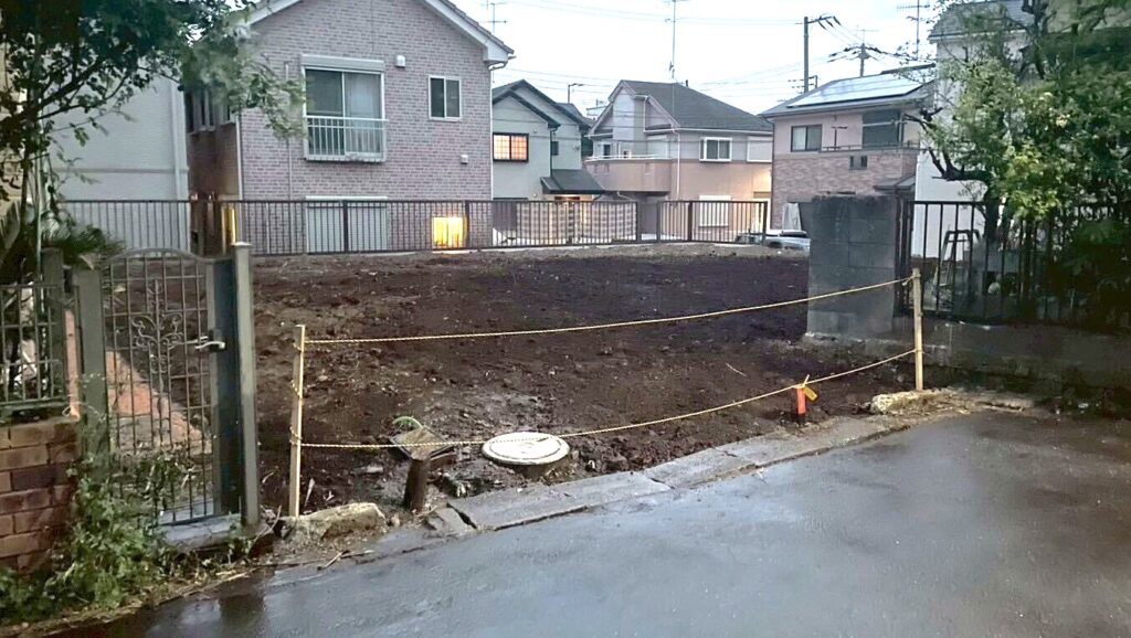 横浜市瀬谷区宮沢の解体工事