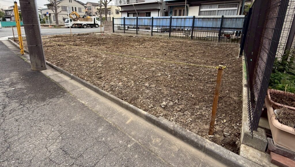 川崎市中原区市ノ坪の解体工事