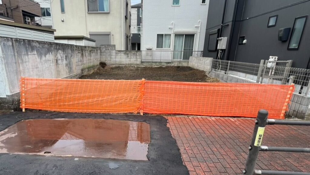 市川市南行徳の解体工事