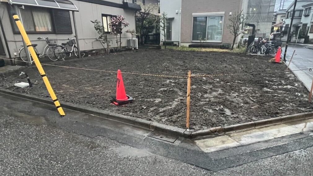 足立区江北の解体工事の画像