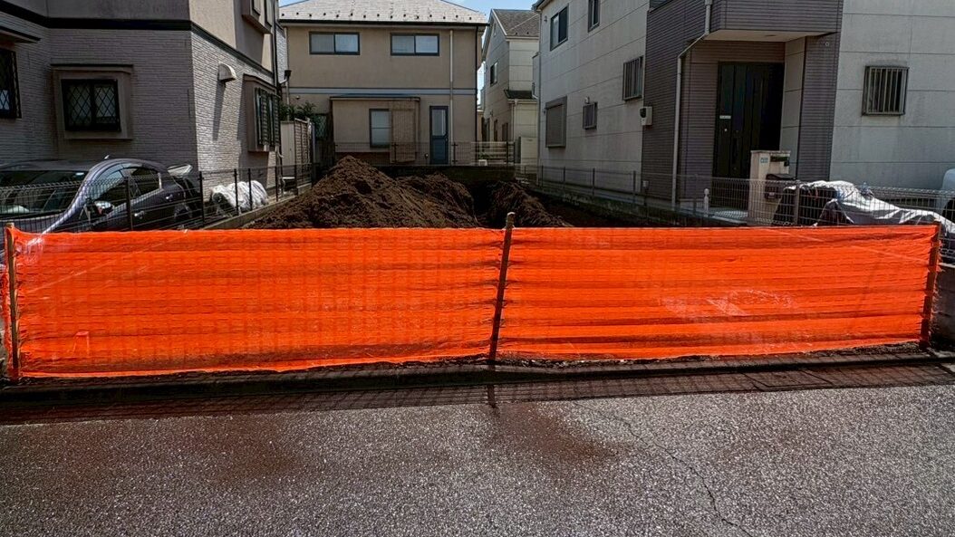 小平市上水南町の解体工事の画像
