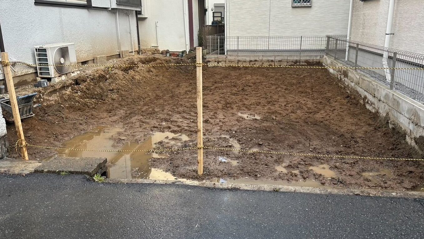 市川市市川南の解体工事の画像