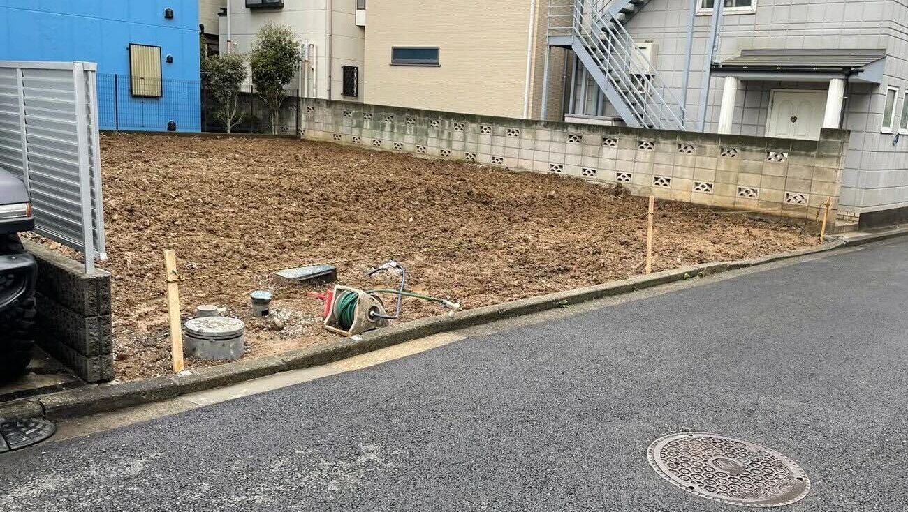 横浜市港北区高田西の解体工事の画像