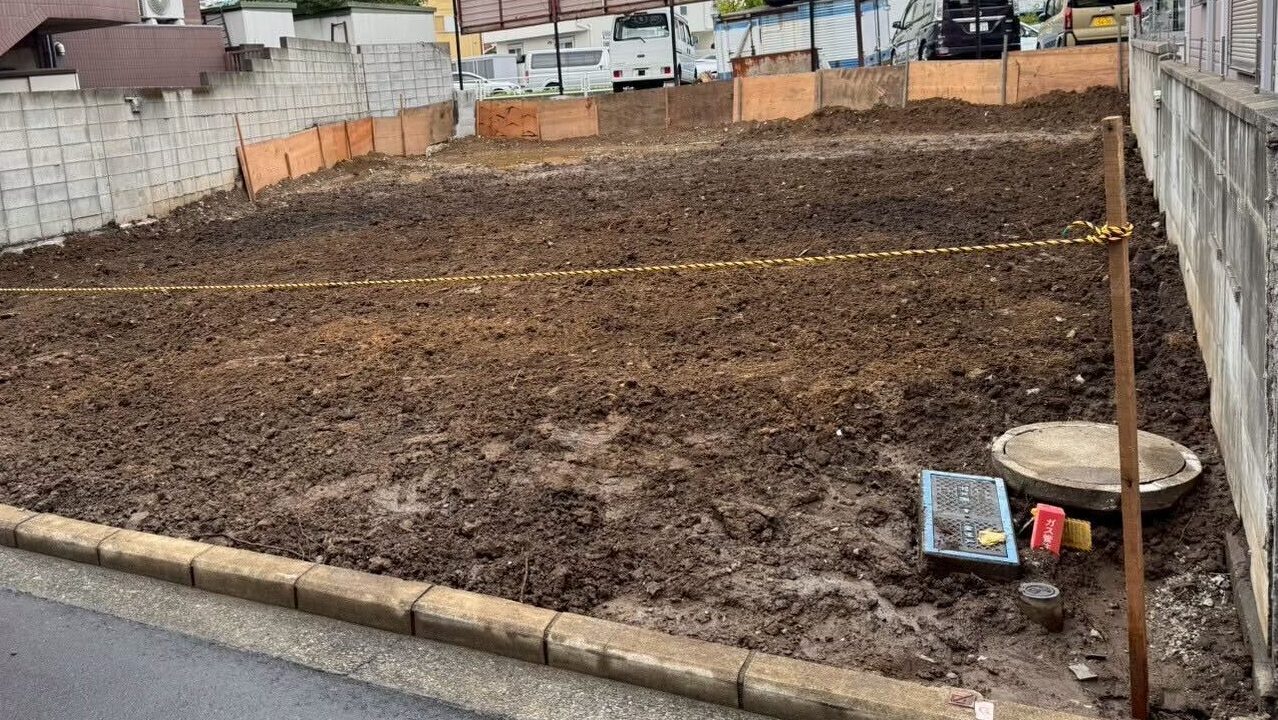 横浜市鶴見区上末吉の解体工事の画像