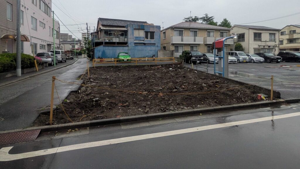 北区堀船の解体工事