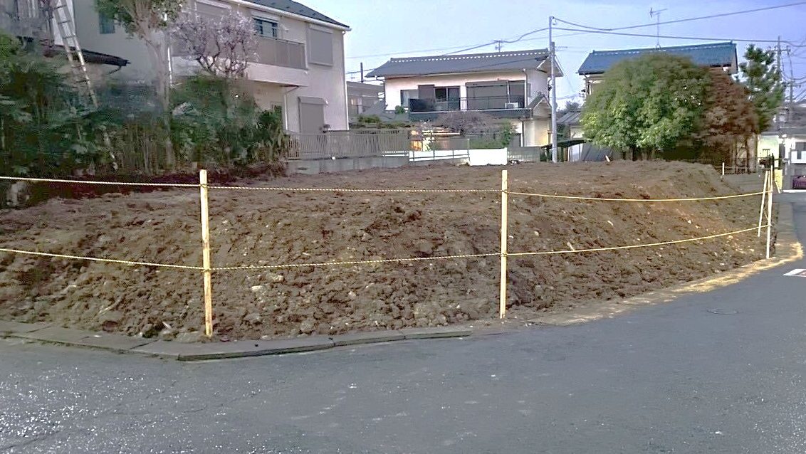柏市東中新宿の解体工事の画像