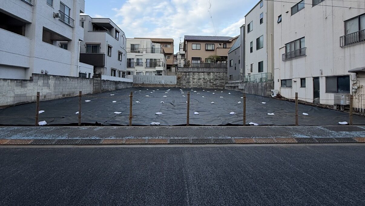 大田区東雪谷の解体工事の画像