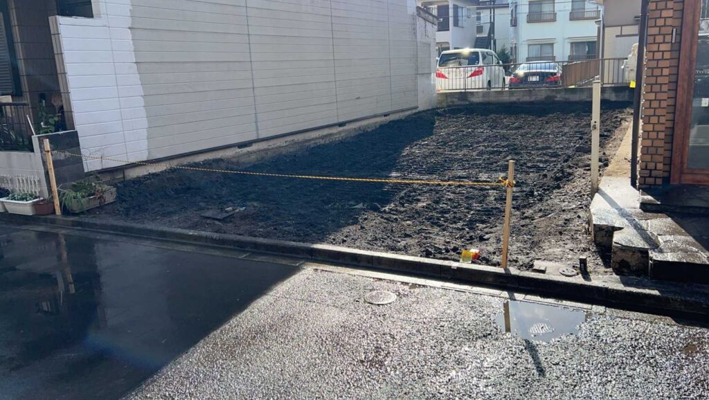 足立区中川の解体工事