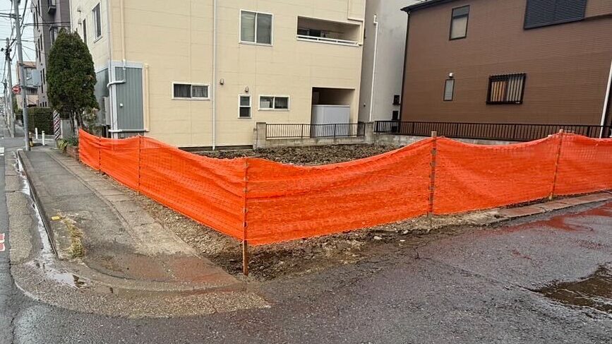 さいたま市南区文蔵の解体工事の画像