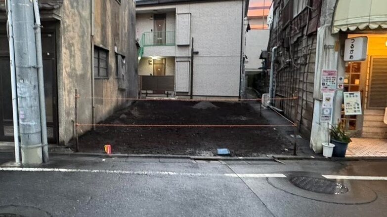 世田谷区上馬の解体工事の画像