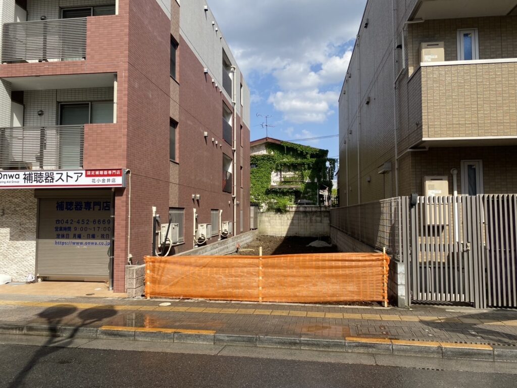 小平市花小金井の解体工事