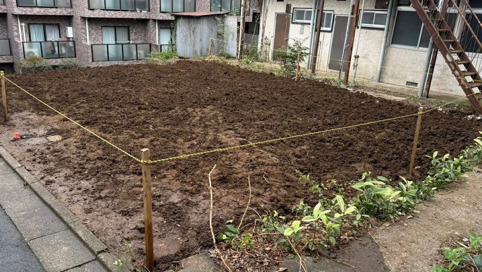 世田谷区三宿の解体工事の画像
