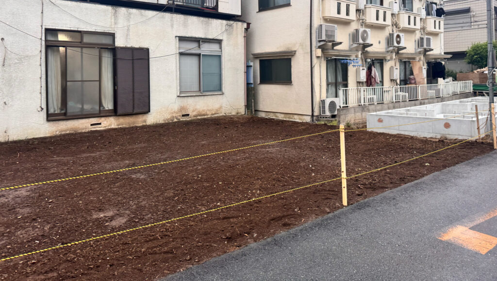 中野区沼袋の解体工事