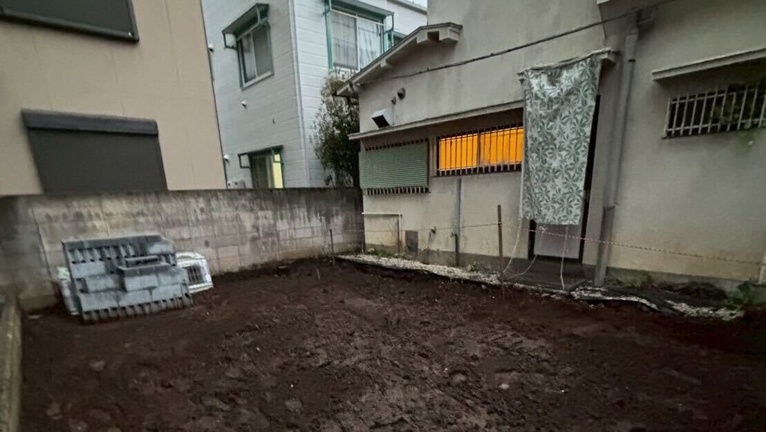 練馬区桜台の解体工事の画像
