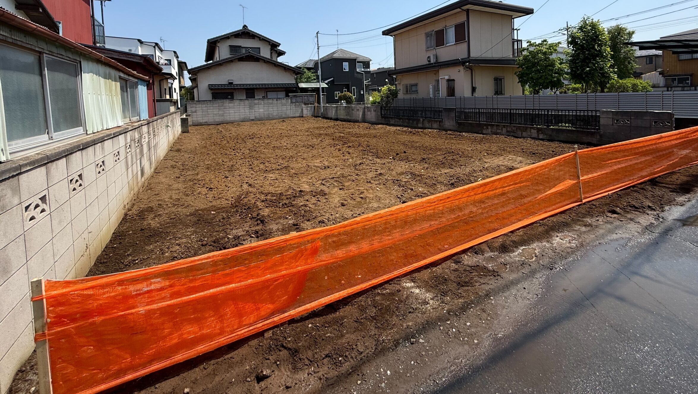 さいたま市岩槻区西町の解体工事の画像