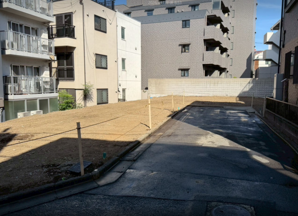 品川区荏原の解体工事