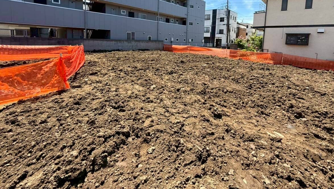 越谷市登戸町の解体工事の画像