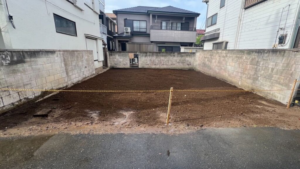 川越市中原町の解体工事