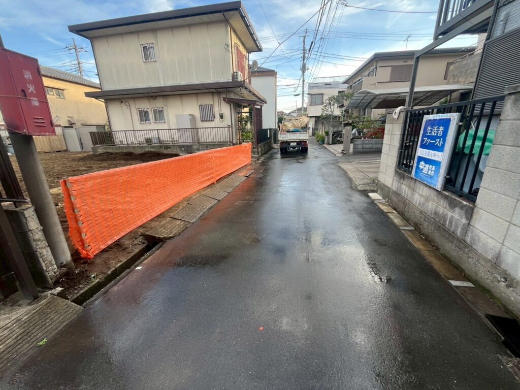 三郷市戸ヶ崎の解体工事