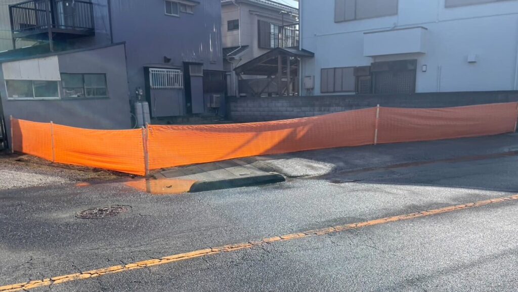三郷市戸ヶ崎の解体工事