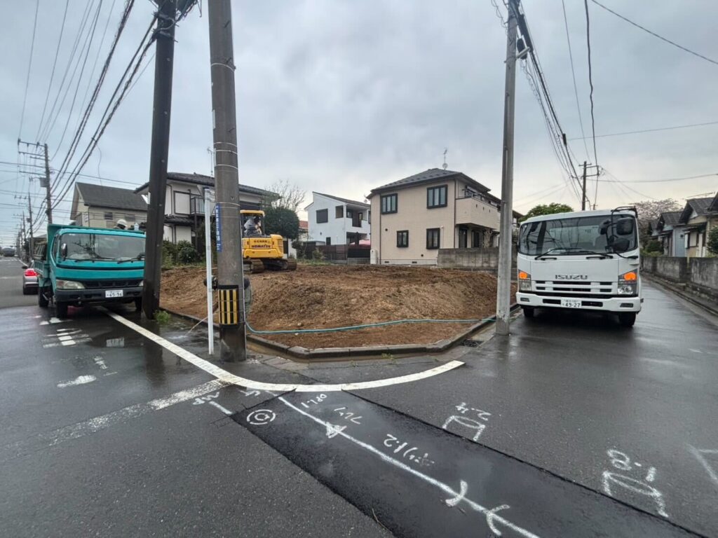 横浜市緑区東本郷の解体工事