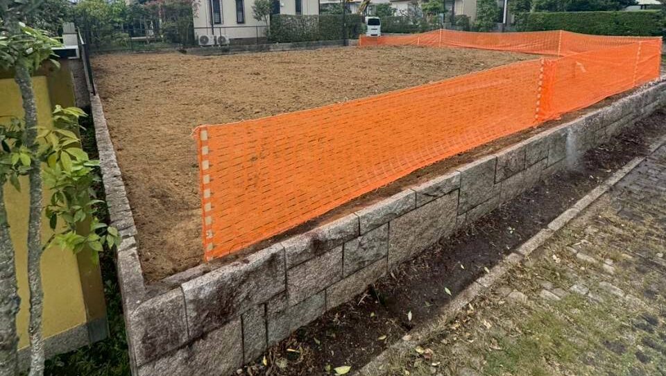 佐倉市染井野の解体工事の画像
