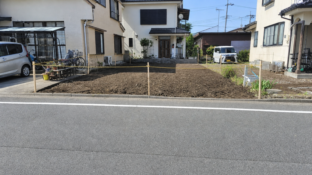 福生市加美平の解体工事