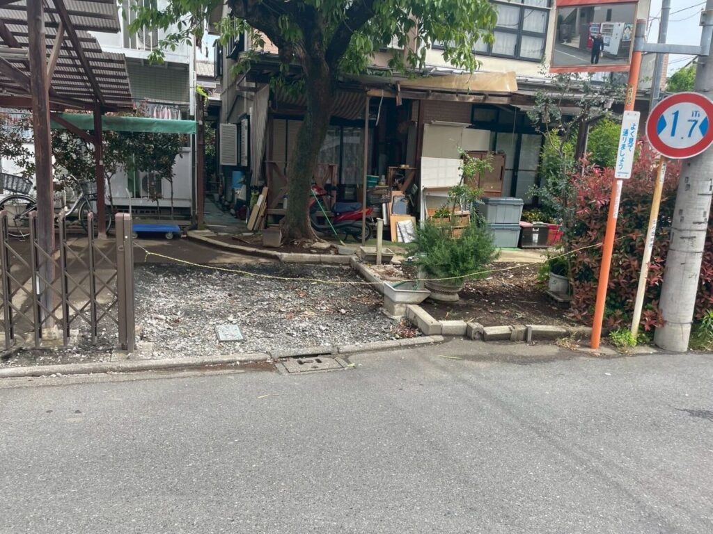 小金井市貫井南町の解体工事