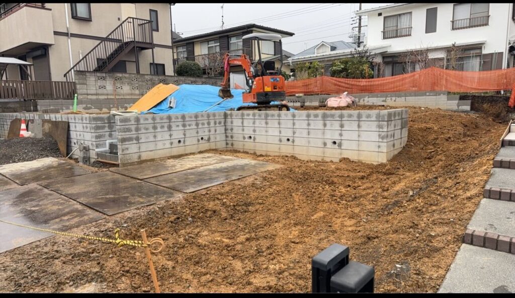 八王子市めじろ台の解体工事