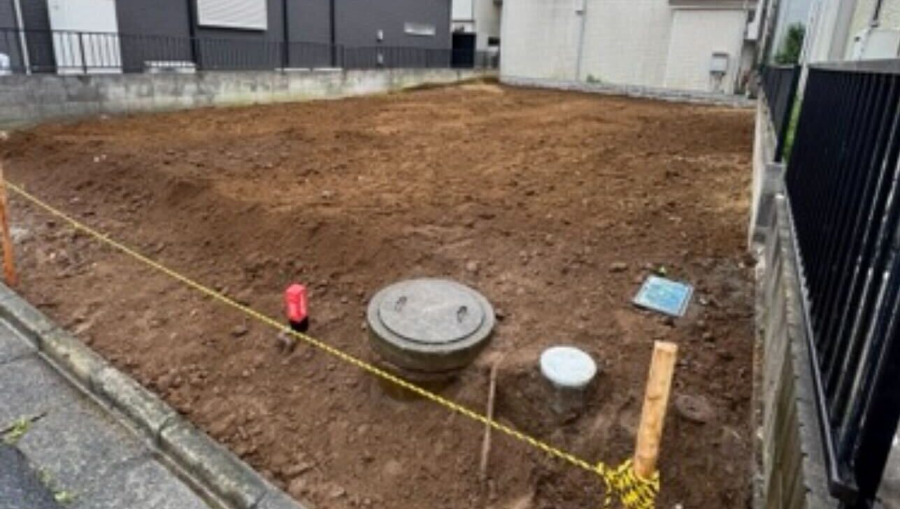 船橋市飯山満町の解体工事の画像