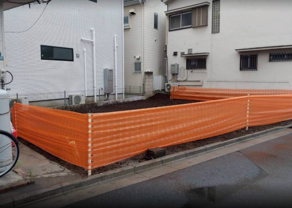 朝霞市三原の解体工事