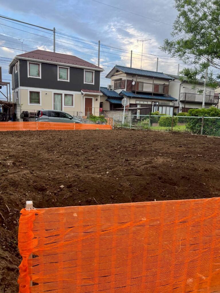 清瀬市竹丘の解体工事