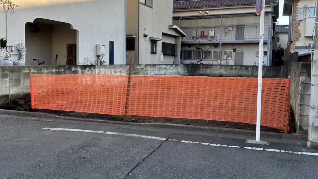 相模原市中央区高根の解体工事