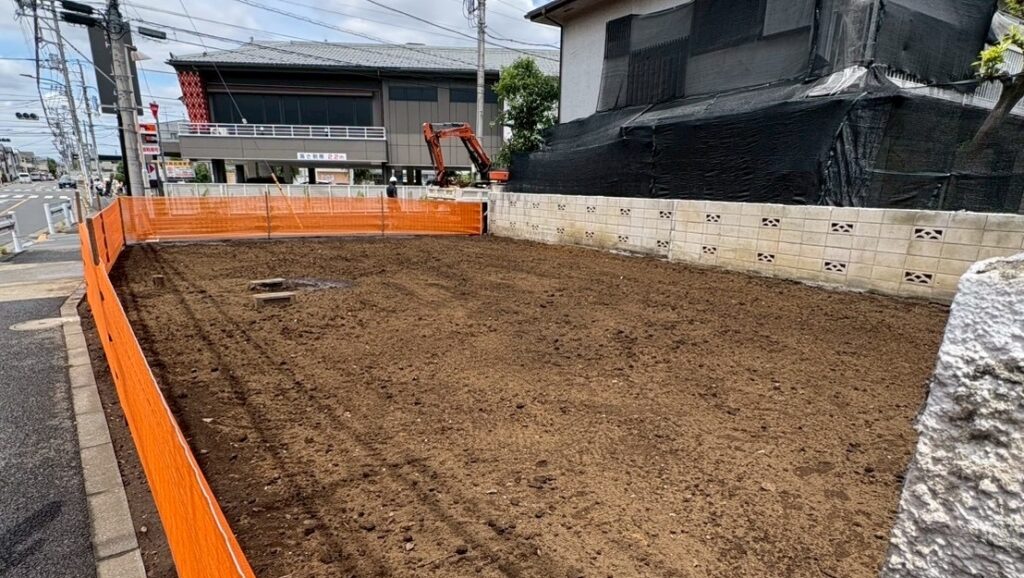 国分寺市日吉町の解体工事