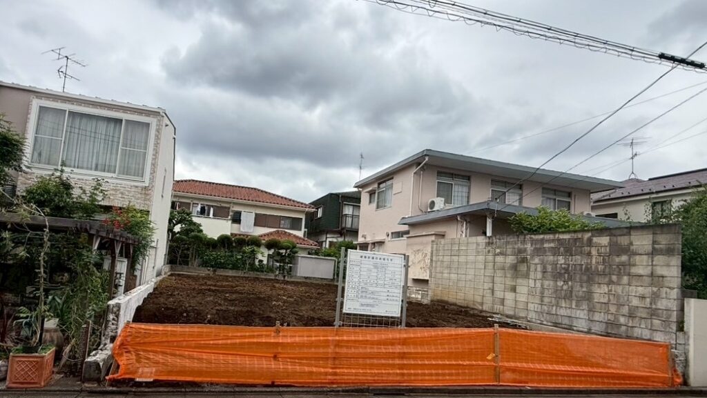 世田谷区奥沢の解体工事