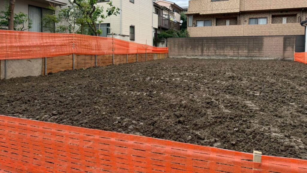 大田区鵜の木の解体工事